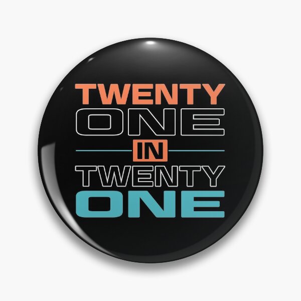Item preview, 21 in 21 aka Twenty One in Twenty One - 21st Birthday designed and sold by opalime.