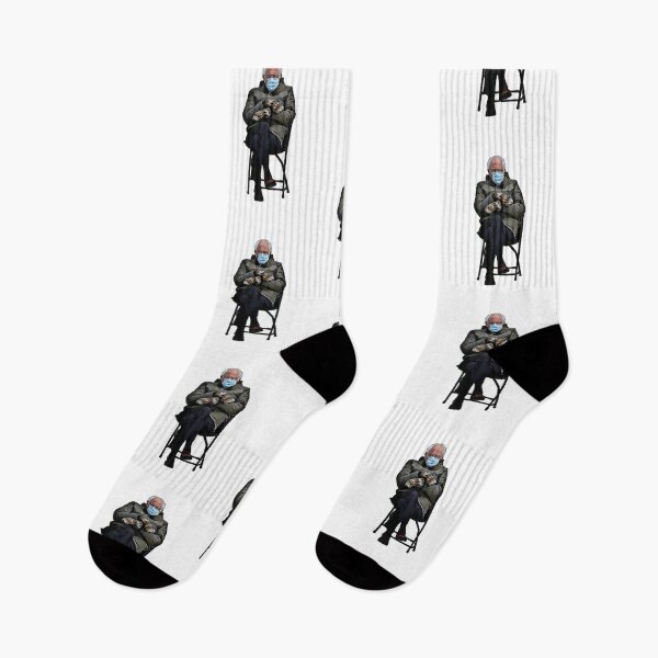 Item preview, Bernie Sanders Mittens 2021 Cartoon designed and sold by Auto-Prints.