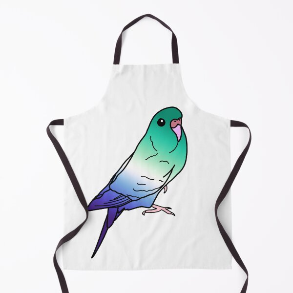 Item preview, MLM Flag Parakeet designed and sold by red1215.