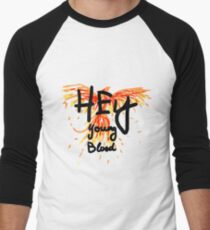 Phoenix - Fall Out Boy "Hey Junge Blut" Design Baseballshirt mit 3/4-Arm