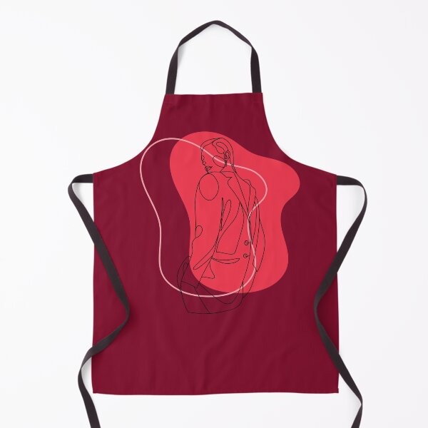 Item preview, Minimalist Cherry Abstract Women Silhouette designed and sold by gugenia.