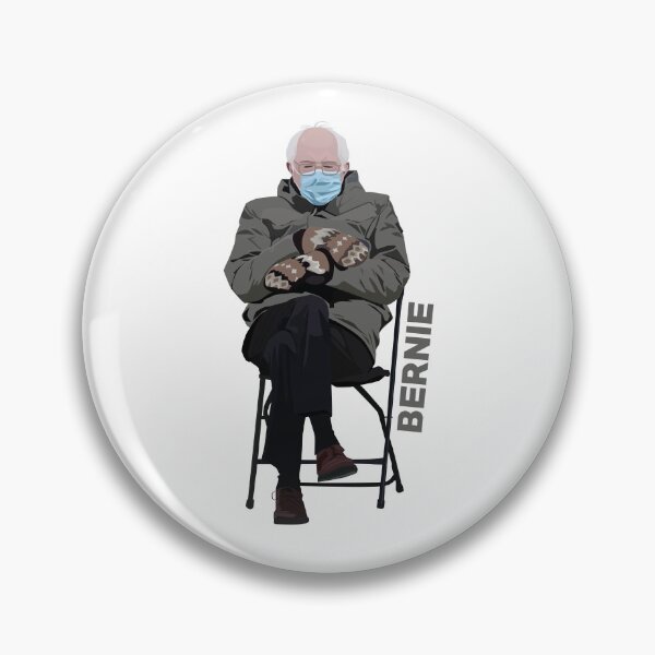 Item preview, Bernie Sanders Mittens Meme At 2021 Inauguration designed and sold by SimplyBySong.