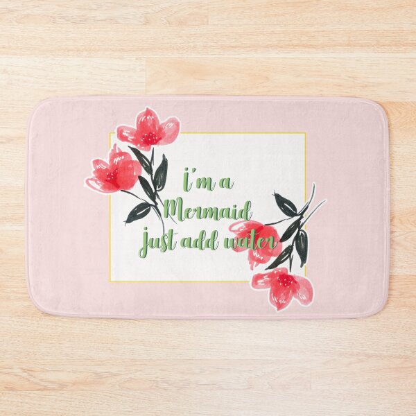 Item preview, I'm a mermaid h2o just add water hydro sticker 4 designed and sold by DoodlesFlowers.
