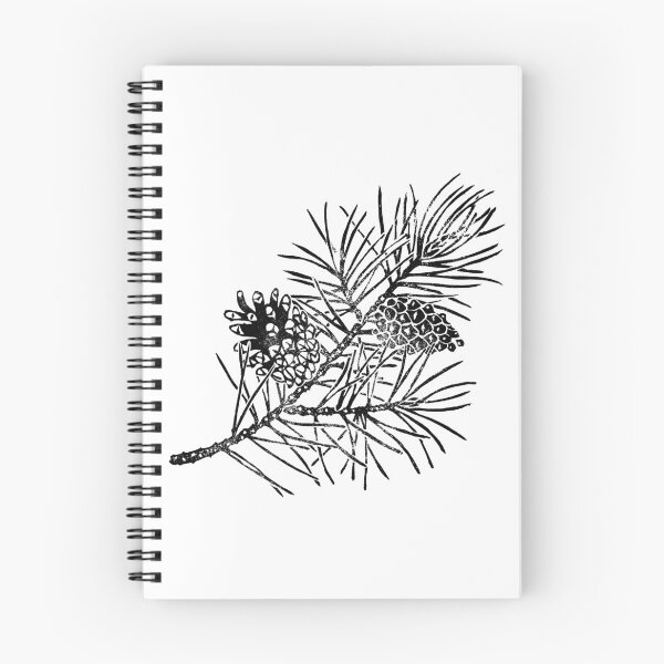 Item preview, Pine branch with cones designed and sold by Julia Faranchuk.