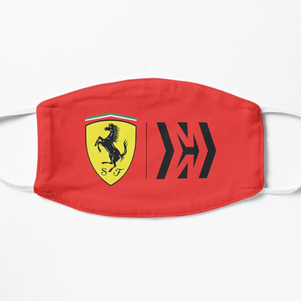 The ferrari F1 logo Flat Mask