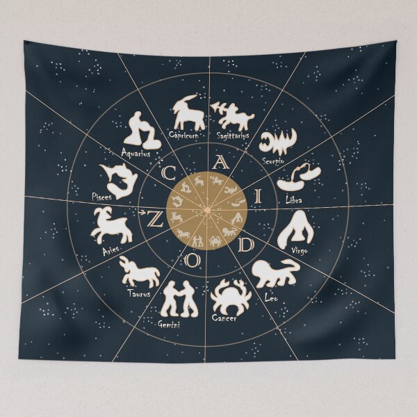 Item preview, Zodiac, Astrology, Horoscope, Stars, Sun-and-moon. Birthday, Valentines-day, Holidays, designed and sold by PrintedDreams.