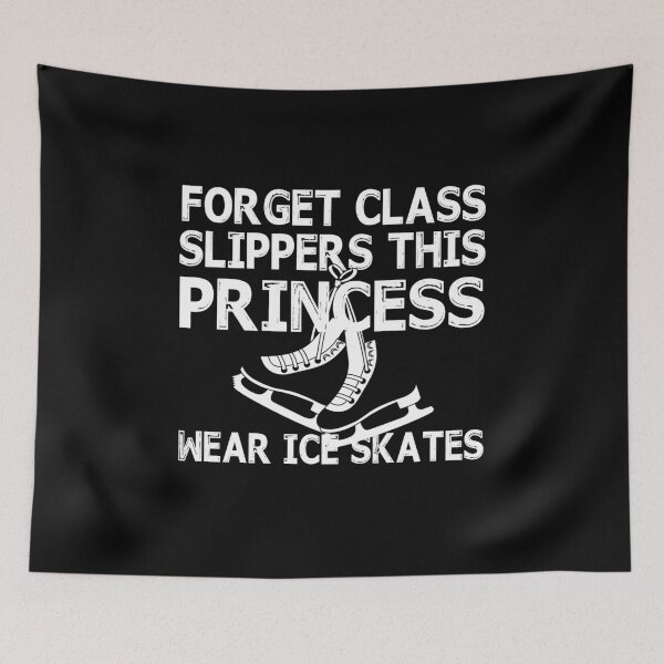 Item preview, FORGET GLASS SLIPPERS THIS PRINCESS WEARS ICE SKATES TRENDY designed and sold by ContreiDesign.