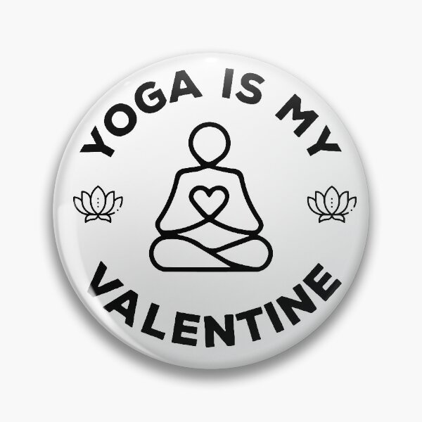 Item preview, yoga is my valentine designed and sold by Ashi17.