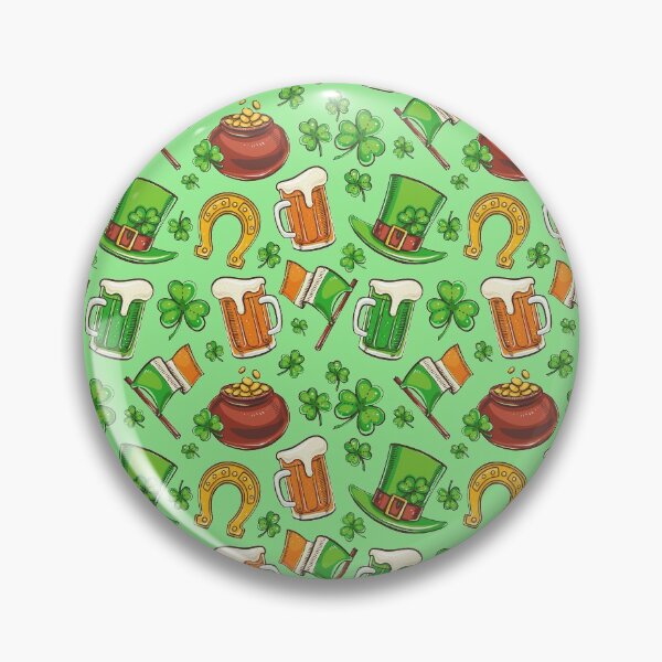 Item preview, St Patricks Day Pattern Seamless Background designed and sold by taogiauco.