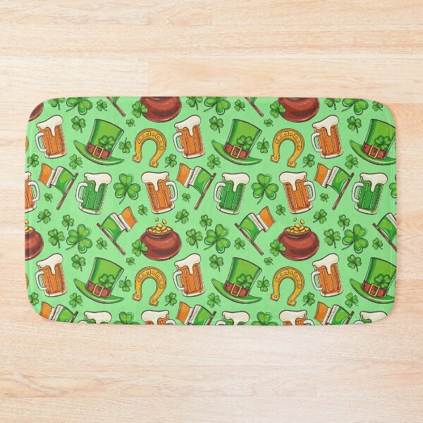Item preview, St Patricks Day Pattern Seamless Background designed and sold by taogiauco.