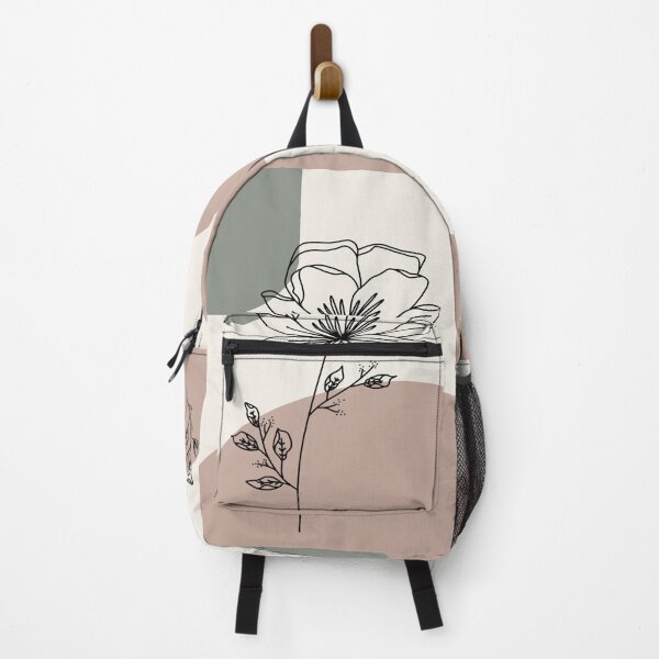Item preview, minimalistic flower line drawing designed and sold by emilyjlettering.