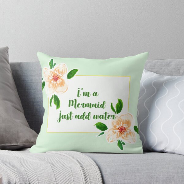 Item preview, I'm a mermaid h2o just add water hydro sticker 1 designed and sold by DoodlesFlowers.