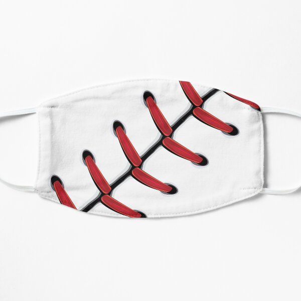 Baseball Lace Background 2 Flat Mask