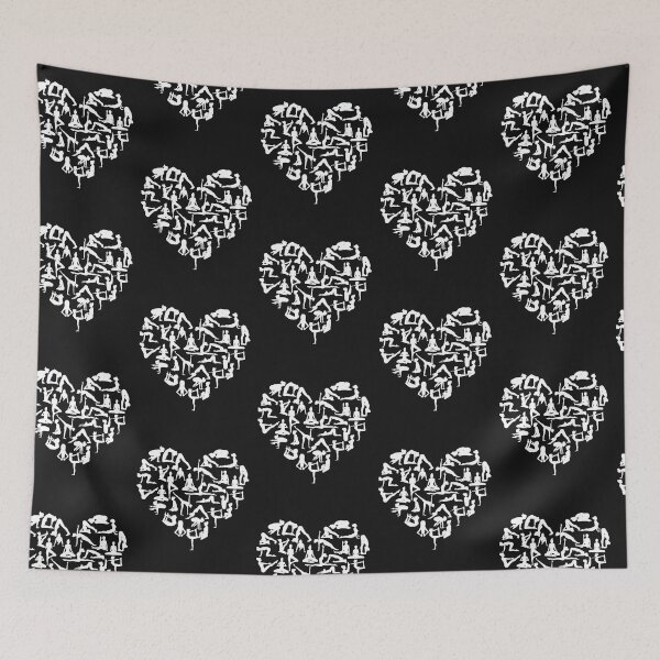 Item preview, Yoga love heart for yoga lovers designed and sold by ashdenent.