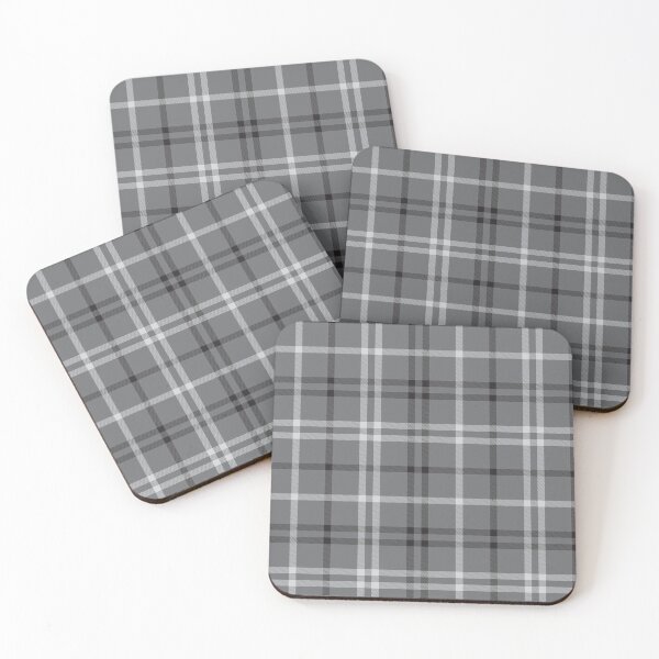 Artikelvorschau, Grey Plaid Tartan Textured Pattern entworfen und verkauft von Siu-Hong Mok.