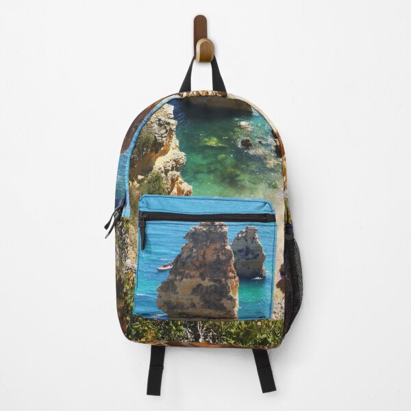 Item preview, Faro, Algarve, Portugal beach landscape - most beautiful beach in Europe designed and sold by whatisonmymind.