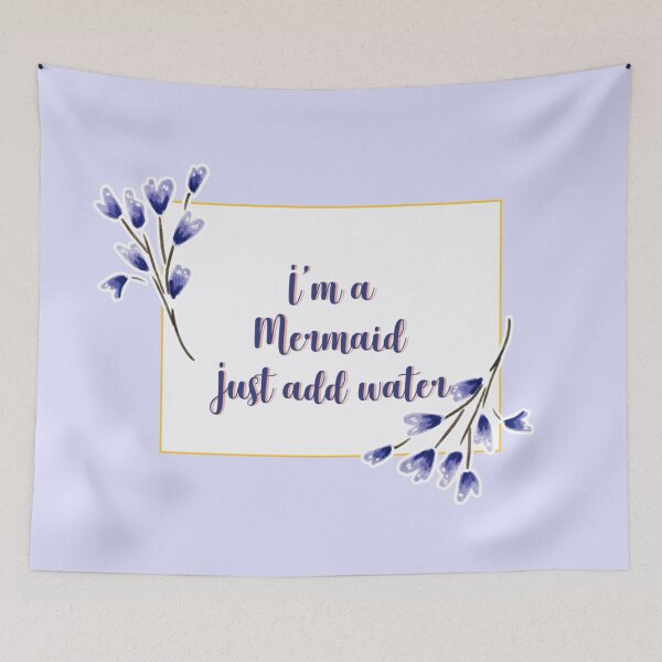 Item preview, I'm a mermaid h2o just add water hydro sticker 3 designed and sold by DoodlesFlowers.