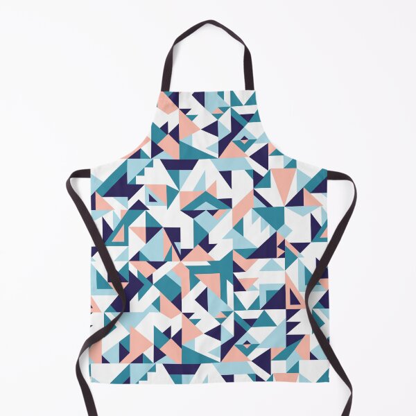 Item preview, Endless triangles navy blue and pink designed and sold by Muxune.