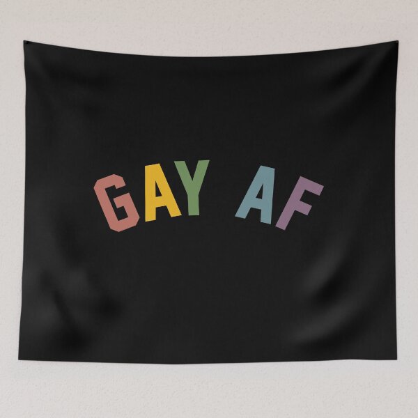Item preview, Gay AF designed and sold by KenjiDesign.