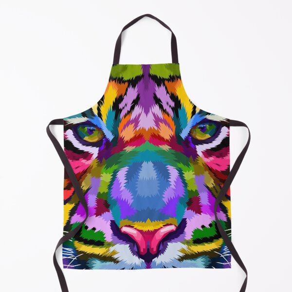 Item preview, Colorful Tiger Close Up designed and sold by JTS STORE.