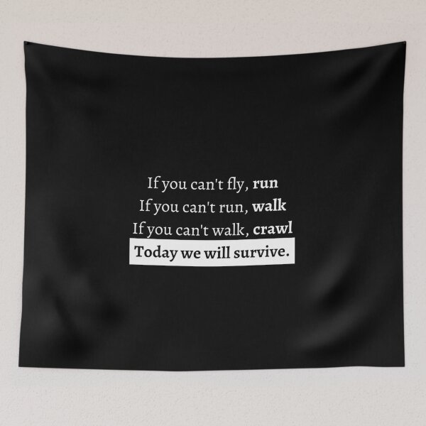 Item preview, Today we will survive - Not Today designed and sold by AlexiaArts.