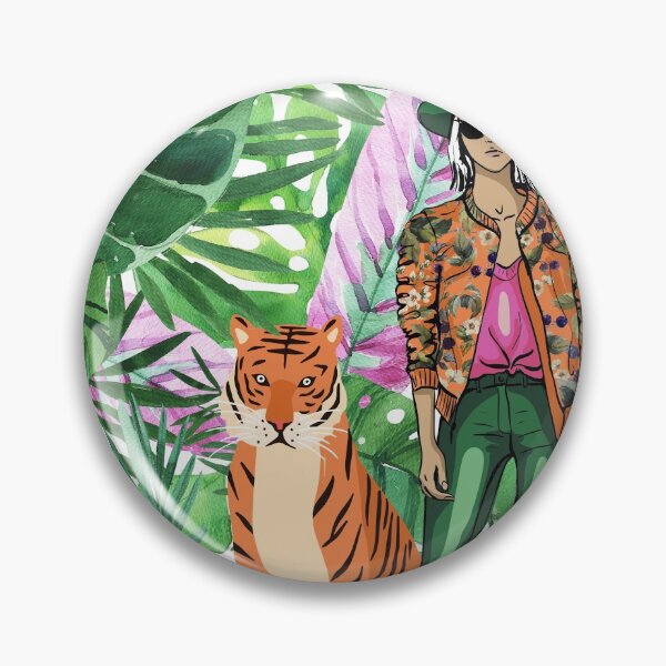 Item preview, Woman and her Tigers designed and sold by cadinera.