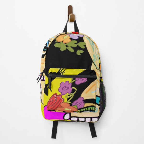 Item preview, Mexican Lady with Ravens and Flowers designed and sold by jantulov.