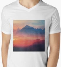 Landscape Men's V-Neck T-Shirt