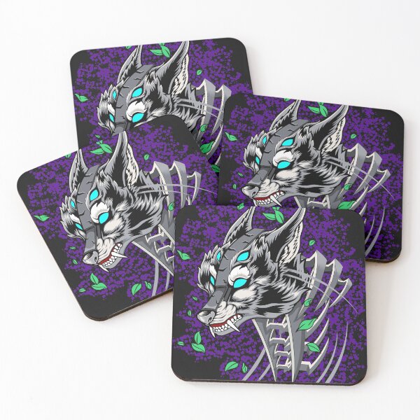 Item preview, Ragging Wolves in Black designed and sold by VinLabs.