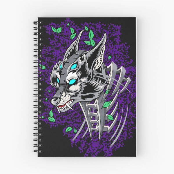 Item preview, Ragging Wolves in Black designed and sold by VinLabs.