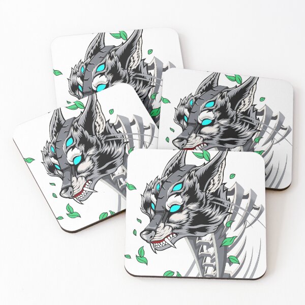 Item preview, Ragging Wolves in White designed and sold by VinLabs.