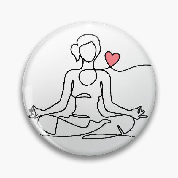 Item preview, yoga is my valentine designed and sold by Ashi17.