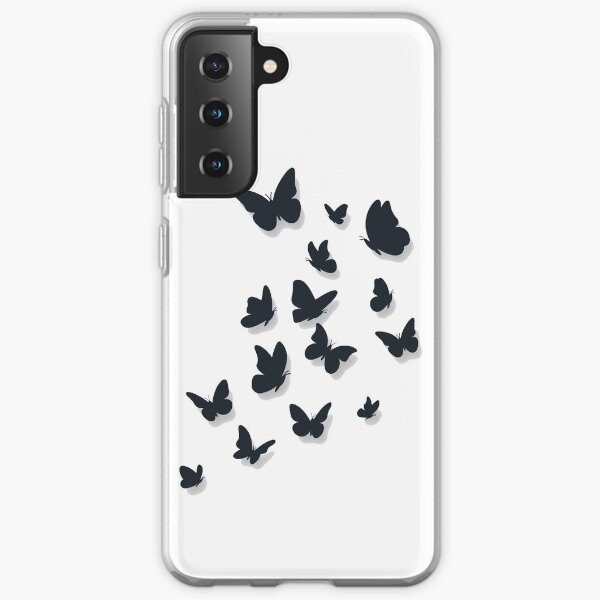 coque samsung papillon coque galaxy s21 galaxy s21 ultra Coque souple Samsung Galaxy