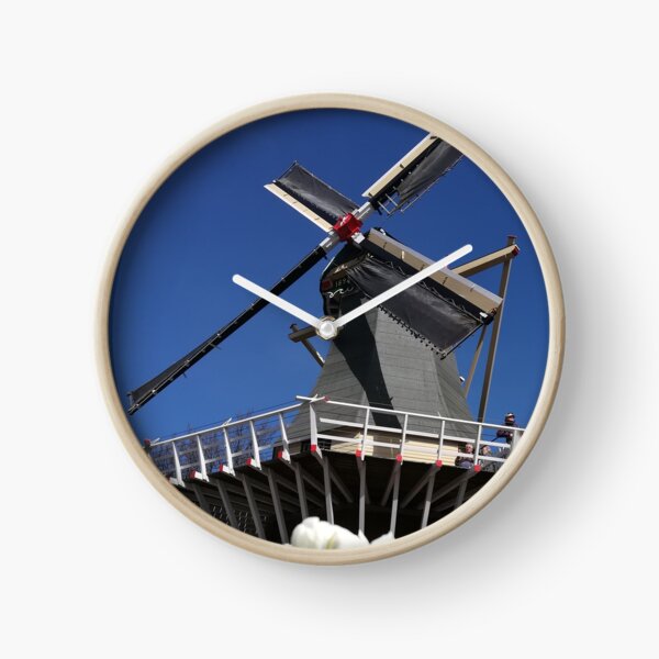 Item preview, Netherlands windmill and tulips photo designed and sold by DiensDesign.