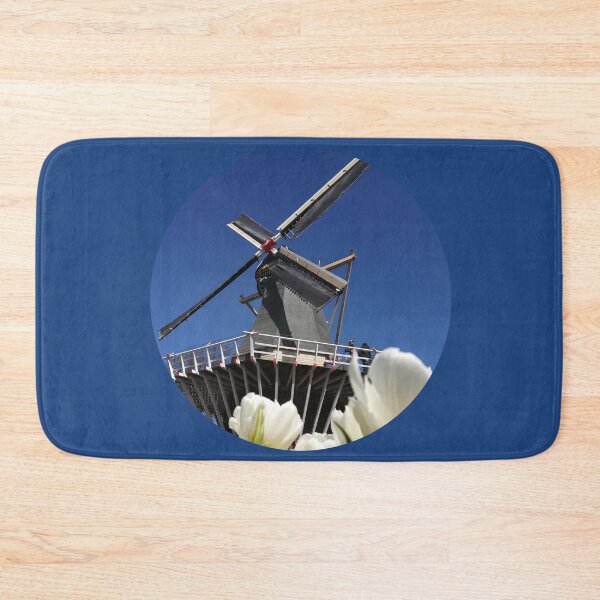 Item preview, Netherlands windmill and tulips photo designed and sold by DiensDesign.