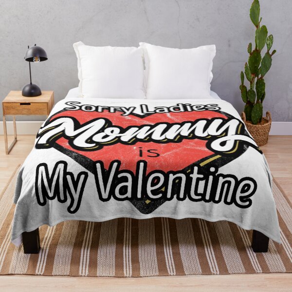 Aperçu de l'œuvre Désolé mesdames maman est ma Valentine créée et vendue par csoDesign.