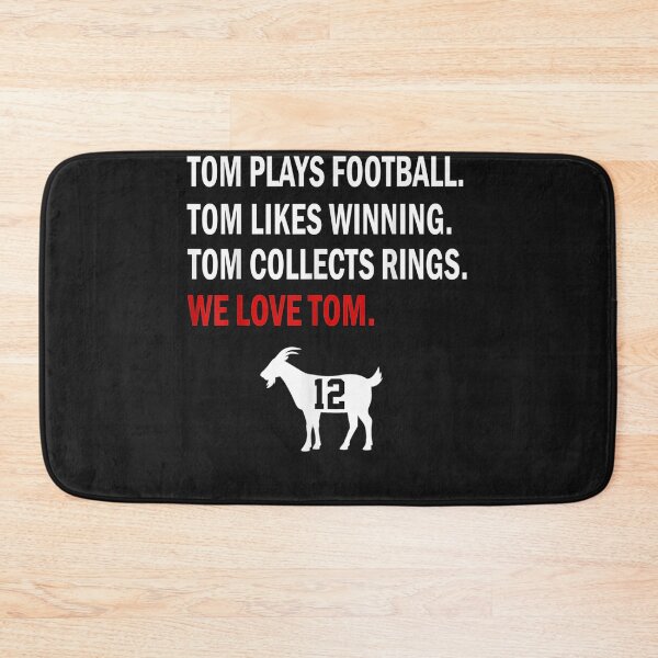 Item preview, New England Football GOAT 12 Greatest All Time Football  designed and sold by Lukifo-Caster.