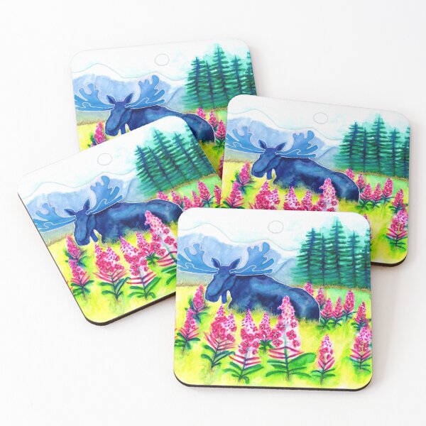 Fall blooming Coasters (Set of 4)