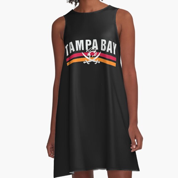 Red Tampa Bay Classic TB Throwback Pirate Tampa Bay Fan Pro Tank Top