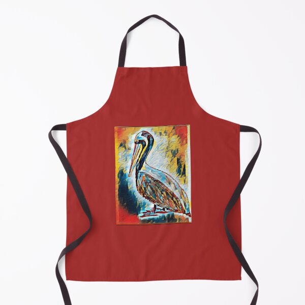 Item preview, Colorful, colorful, drawn and then edited pelican designed and sold by Pelikancrazy.