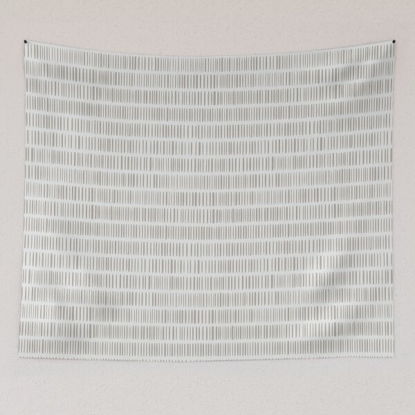 Item preview, Japandi Ivory Organic Stripes designed and sold by hellcom.