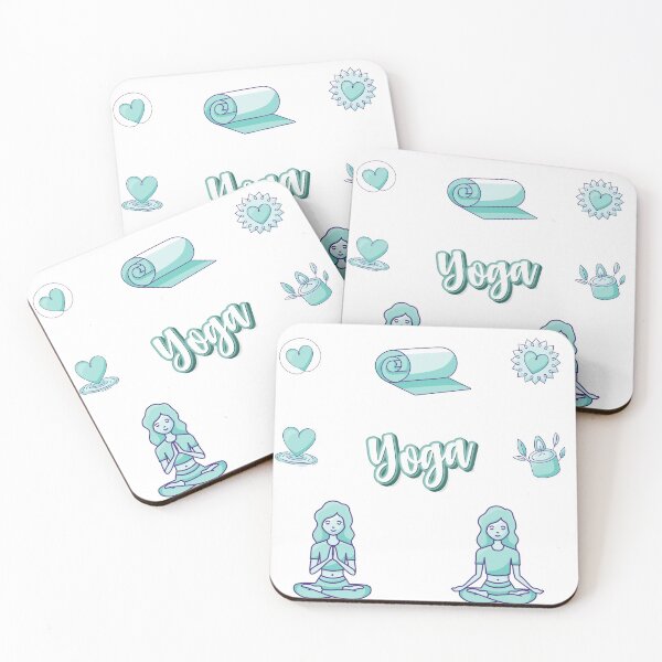 Item preview, yoga is my valentine sticker pack designed and sold by Ashi17.