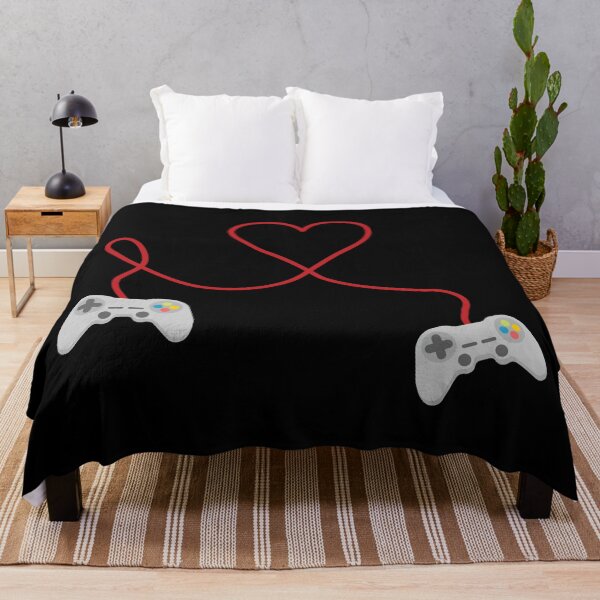 Item preview, V is for Valentine video games video gamer valentines day with controllers heart designed and sold by GraphicBit.
