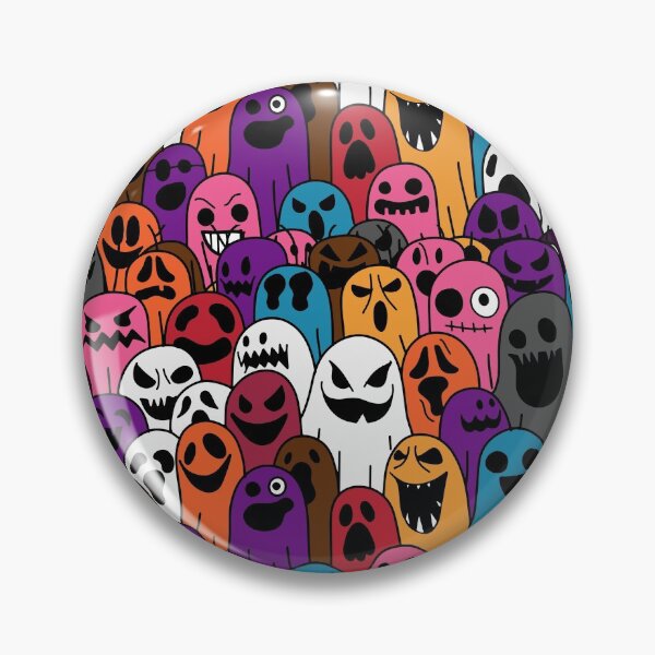 Item preview, Ghost Pattern Halloween Scarf designed and sold by Ristinga.