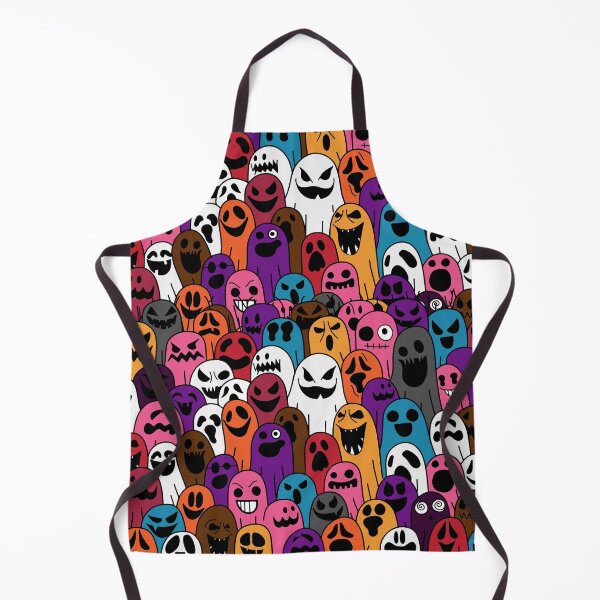Item preview, Ghost Pattern Halloween Scarf designed and sold by Ristinga.