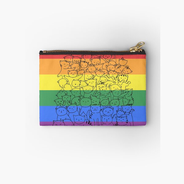 Aperçu de l'œuvre Drapeau Rainbow Gay Cat Pride créée et vendue par MickTilio.