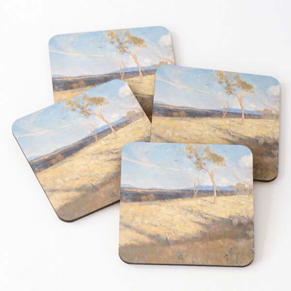 Item preview, Golden summer, Eaglemont - Arthur Streeton  designed and sold by themasters.