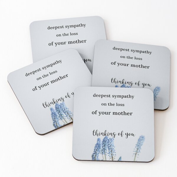 Item preview, Condolence card, Bereavement card, sympathy card, for loss of mother card designed and sold by helkav.