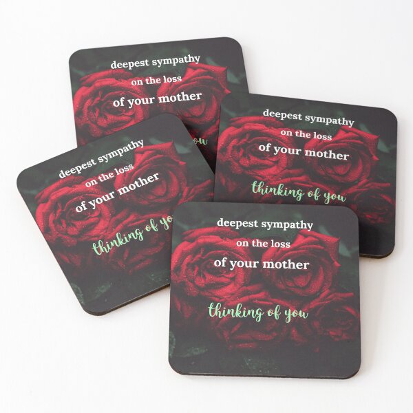 Item preview, Condolence card, Bereavement card, sympathy card, for loss of mother card designed and sold by helkav.