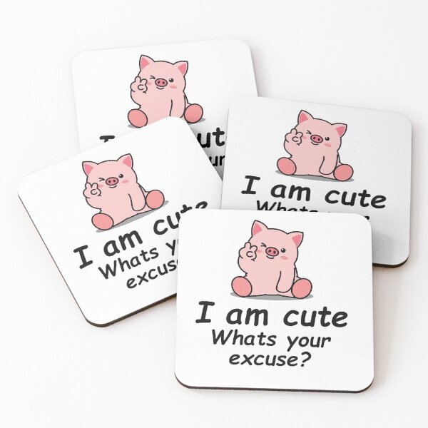 Item preview, Spruch design i am cute whats your excuse designed and sold by TshirtFuchs.